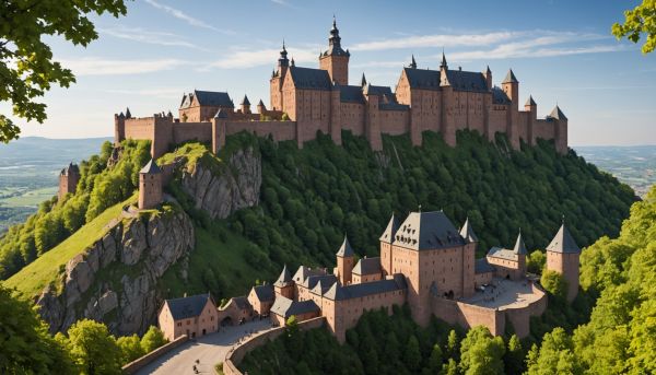 Explorer l'histoire fascinante du château du Haut-Kœnigsbourg
